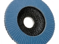 Disco flap Zircônio para uso geral, aço carbono, aço inox e suas ligas.